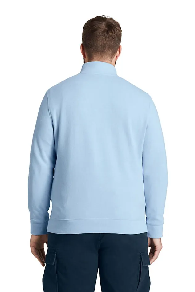 Lands039 End Sweaters Men Big And Tall Bedford Rib Quarter Zip Sweater Soft Blue Haze Lands039 End Sweaters Men Big And Tall Bedford Rib Quarter Zip Sweater Soft Blue Haze