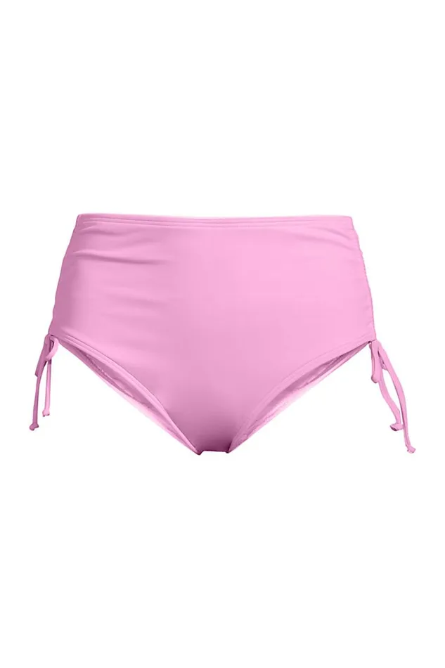 Lands039 End Swimsuits Women Chlorine Resistant Adjustable High Waisted Bikini Bottoms Wild Blossom Lands039 End Swimsuits Women Chlorine Resistant Adjustable High Waisted Bikini Bottoms Wild Blossom