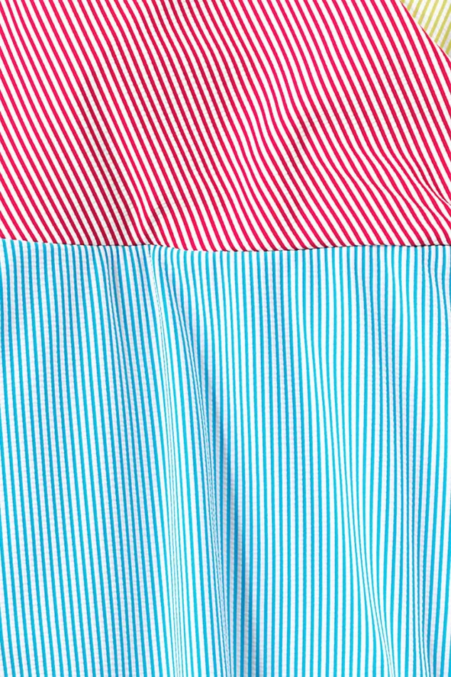 Lands039 End Swimsuits Women Chlorine Resistant Retro High Waisted Bikini Bottoms Seersucker Turquoise Lands039 End Swimsuits Women Chlorine Resistant Retro High Waisted Bikini Bottoms Seersucker Turquoise