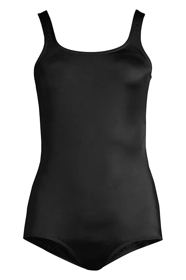 Lands039 End Swimsuits Women Plus Size Mastectomy Chlorine Resistant Tugless One Piece Swimsuit Soft Cup Black Lands039 End Swimsuits Women Plus Size Mastectomy Chlorine Resistant Tugless One Piece Swimsuit Soft Cup Black