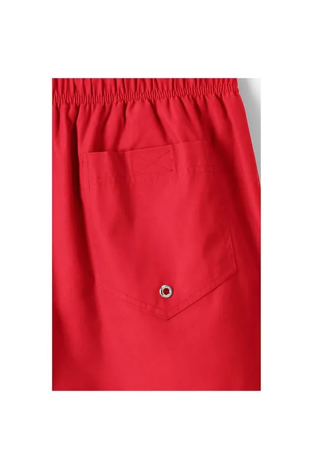 Lands039 End Swimwear Men Big 6034 Volley Swim Trunks Compass Red Lands039 End Swimwear Men Big 6034 Volley Swim Trunks Compass Red