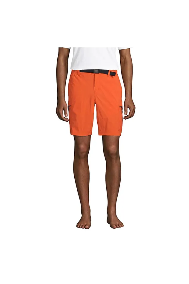 Lands039 End Swimwear Men Big 9034 Outrigger Stretch Cargo Swim Trunks With No Liner Papaya Orange Lands039 End Swimwear Men Big 9034 Outrigger Stretch Cargo Swim Trunks With No Liner Papaya Orange