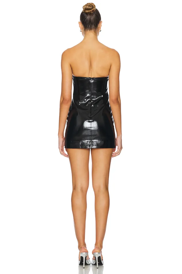 Layla Mini Dress Black Women Lovers and Friends Leather Layla Mini Dress Black Women Lovers and Friends Leather