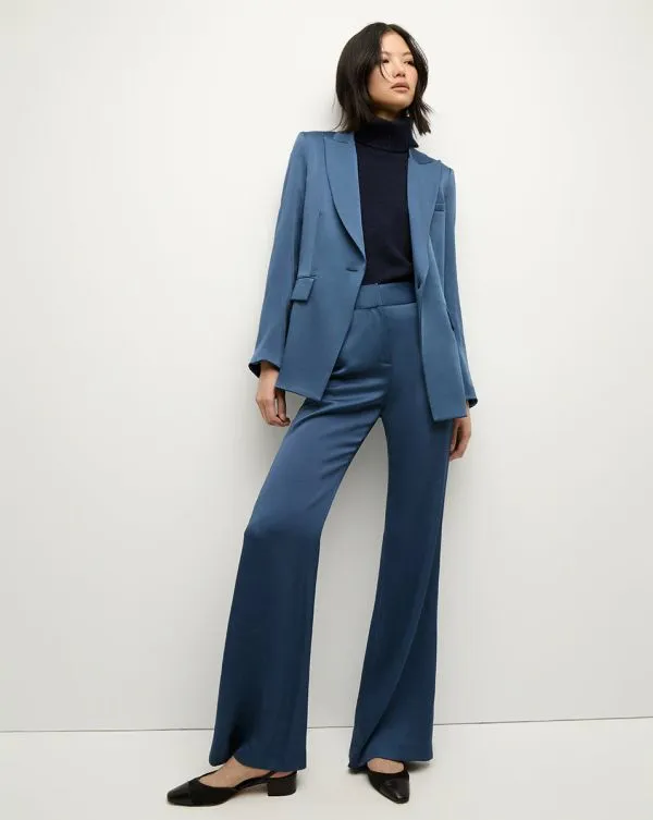 Lebone Pant Blue Stone Women Veronica Beard Pants Lebone Pant Blue Stone Women Veronica Beard Pants