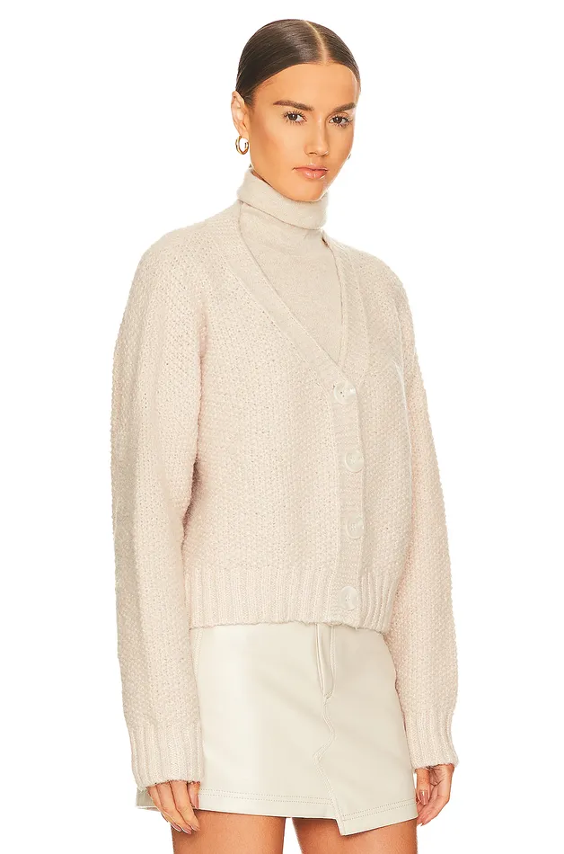 Lili Button Front Cardigan Nude Women Lovers and Friends Sweaters and Knits