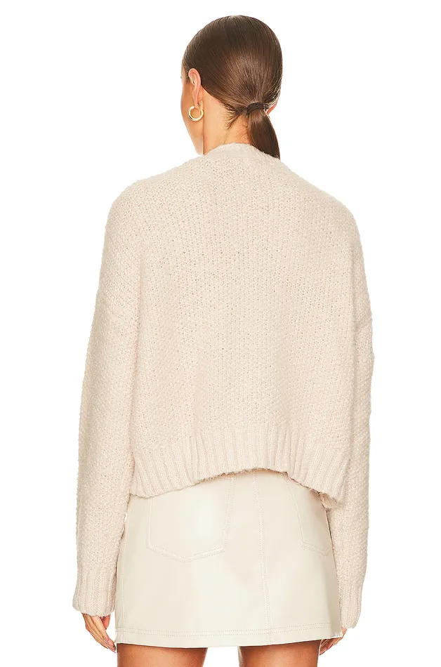 Lili Button Front Cardigan Nude Women Lovers and Friends Sweaters and Knits