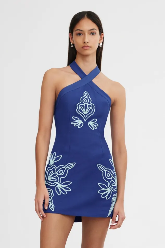 Linen Significant Other Women ROSSLYN MINI DRESS