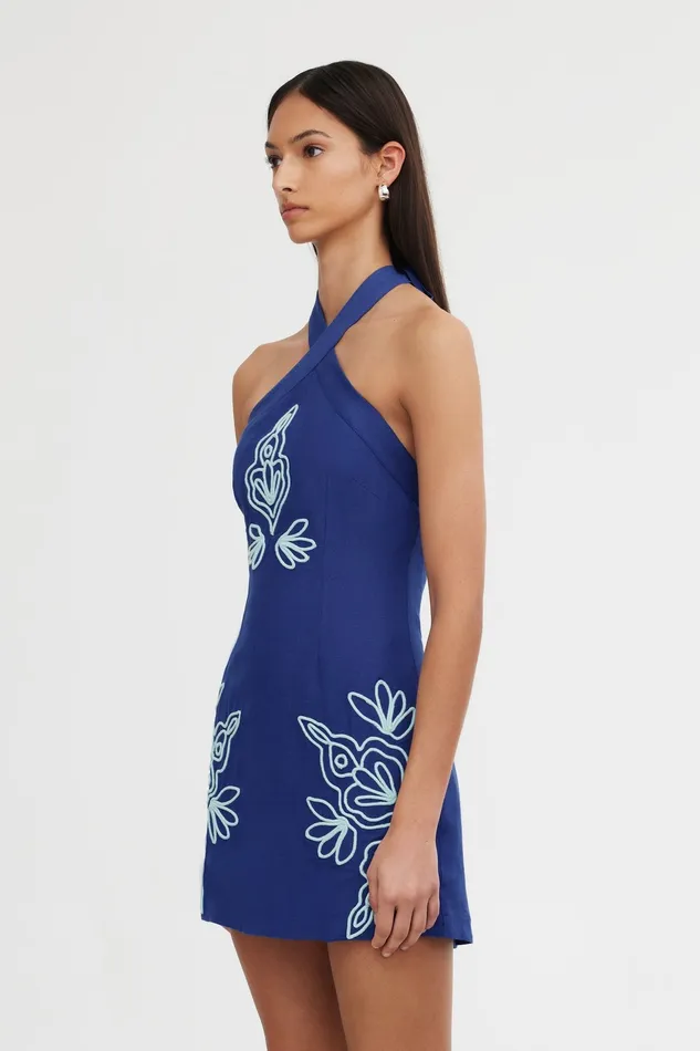 Linen Significant Other Women ROSSLYN MINI DRESS