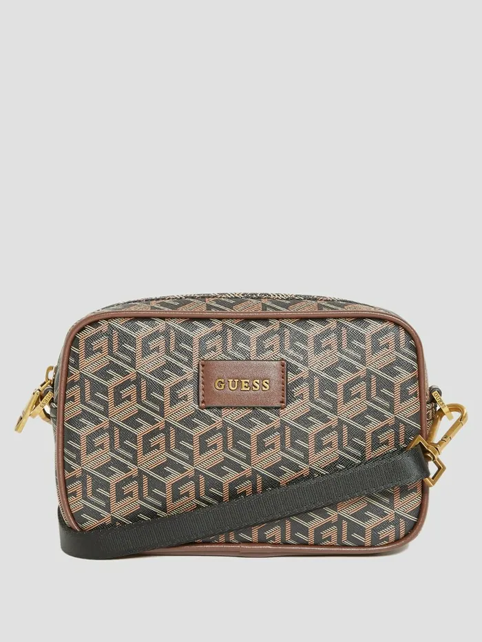 Luggage and Travel Bags Ederlo Small Necessity Bag Black Floral Print GUESS WomenMen