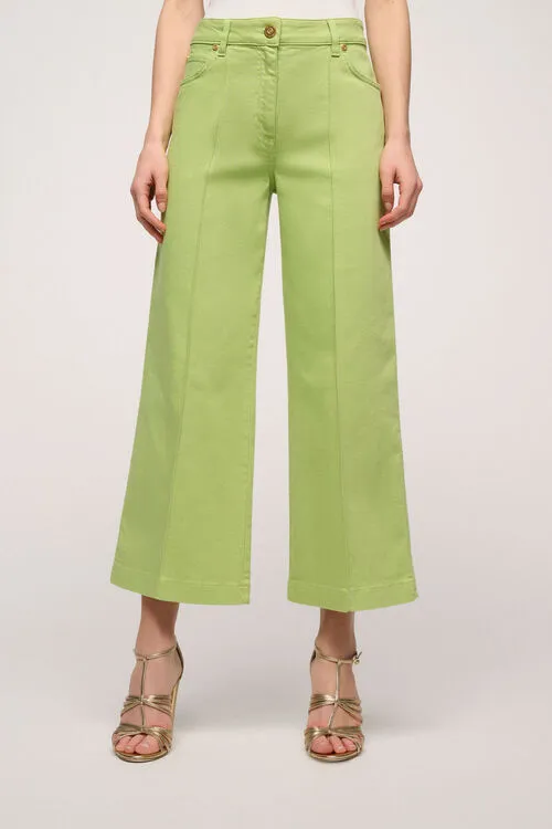 Luisa Spagnoli Pants Women Acronimo Acronimo Blue