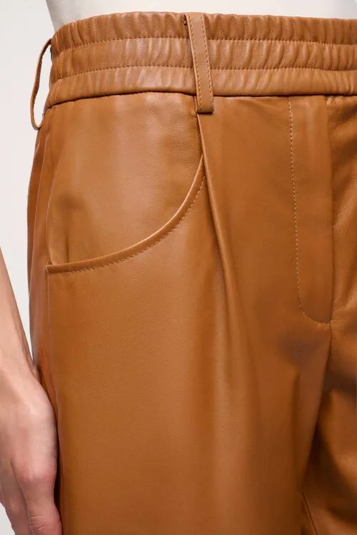 Luisa Spagnoli Pants Women Azione Azione Cognac Luisa Spagnoli Pants Women Azione Azione Cognac