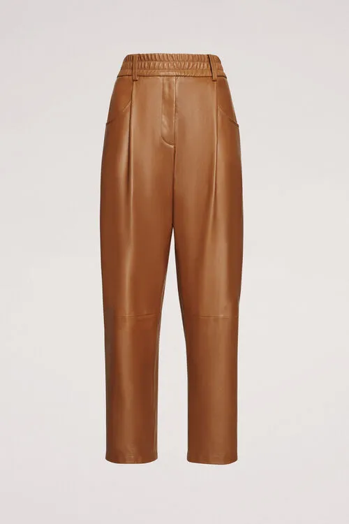 Luisa Spagnoli Pants Women Azione Azione Cognac Luisa Spagnoli Pants Women Azione Azione Cognac