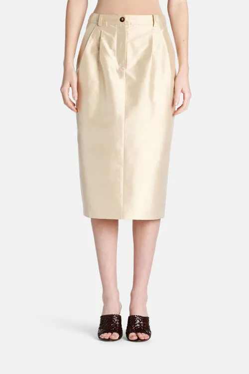 Luisa Spagnoli Taita Taita Beige Women Skirts and shorts