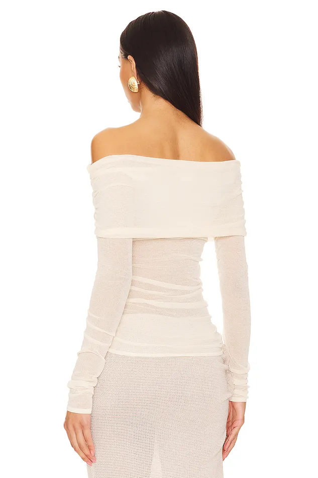Lumin Knit Top Ivory Women Lovers and Friends Sweaters and Knits Lumin Knit Top Ivory Women Lovers and Friends Sweaters and Knits
