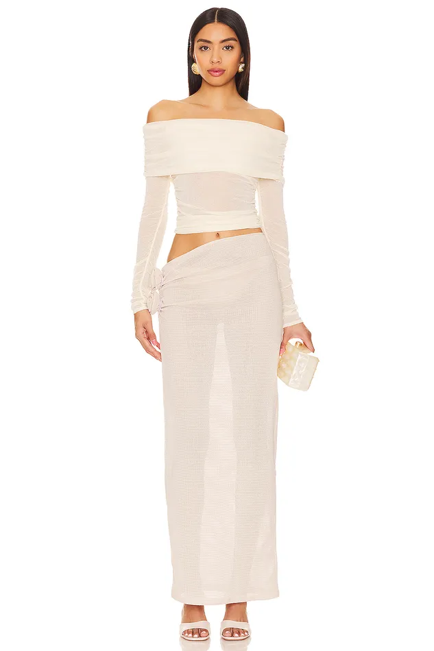 Lumin Knit Top Ivory Women Lovers and Friends Sweaters and Knits Lumin Knit Top Ivory Women Lovers and Friends Sweaters and Knits