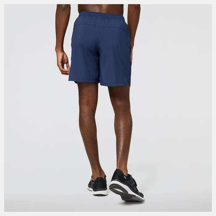 Matching Sets New Balance Men Accelerate 7 Inch Short NATURAL INDIGO Matching Sets New Balance Men Accelerate 7 Inch Short NATURAL INDIGO