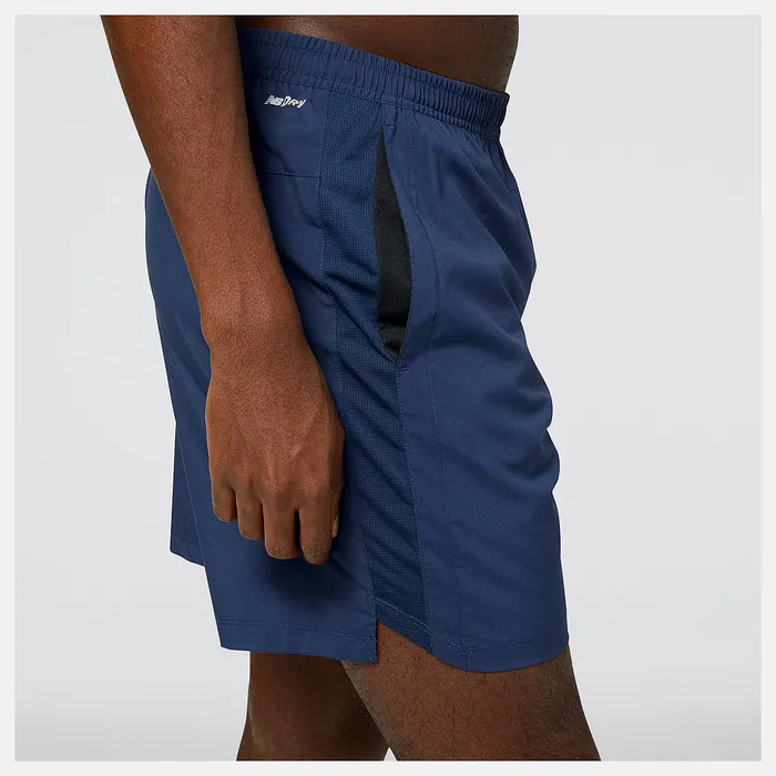 Matching Sets New Balance Men Accelerate 7 Inch Short NATURAL INDIGO Matching Sets New Balance Men Accelerate 7 Inch Short NATURAL INDIGO
