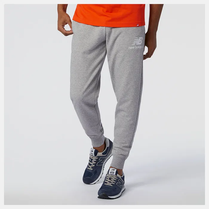 Matching Sets New Balance Men NB Essentials Stacked Logo Sweatpant ATHLETIC GREY Matching Sets New Balance Men NB Essentials Stacked Logo Sweatpant ATHLETIC GREY