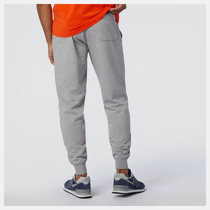 Matching Sets New Balance Men NB Essentials Stacked Logo Sweatpant ATHLETIC GREY