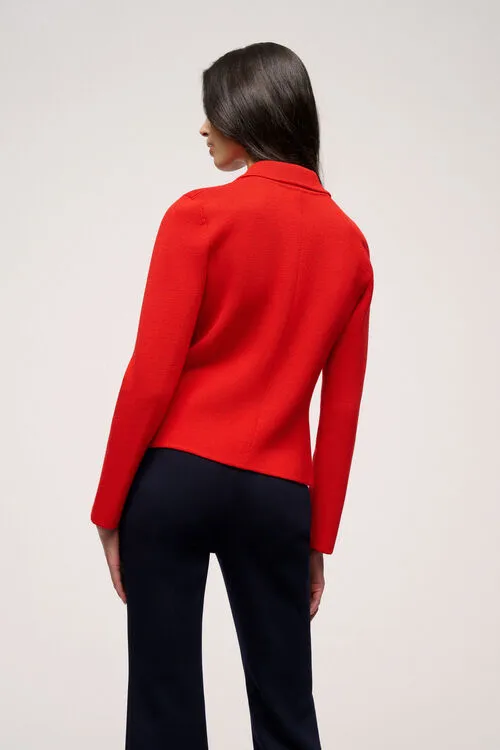 Melania Melania Red Jackets and Blazers Luisa Spagnoli Women Melania Melania Red Jackets and Blazers Luisa Spagnoli Women