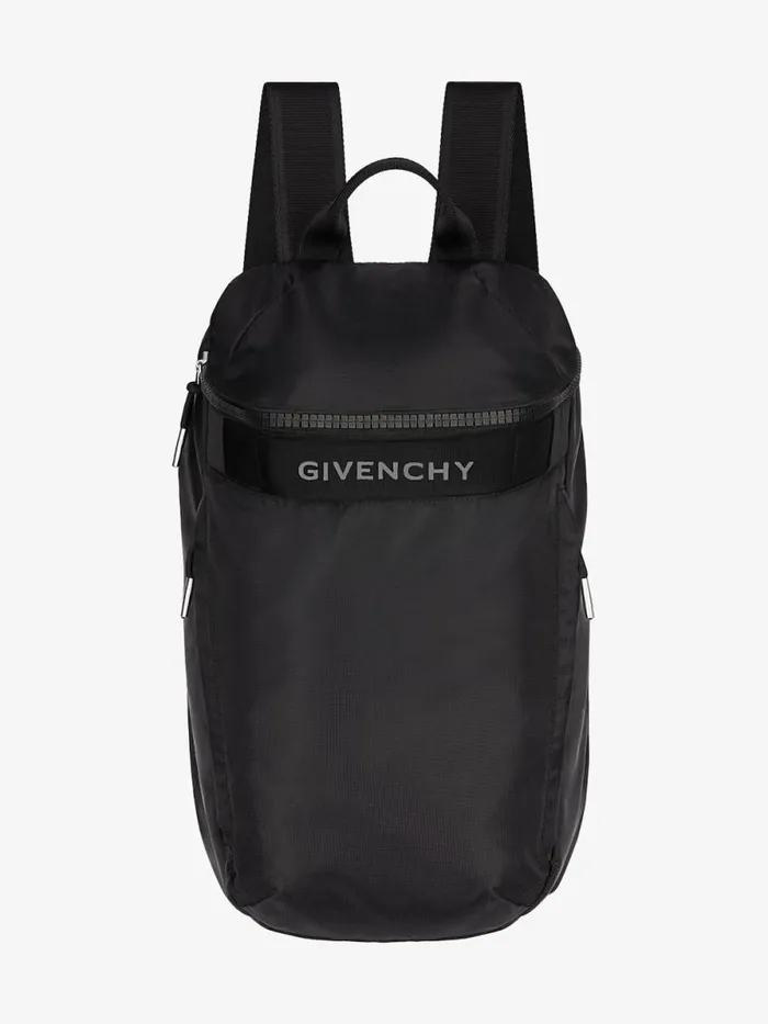 Men Backpacks Givenchy GTrek Backpack In Nylon Black