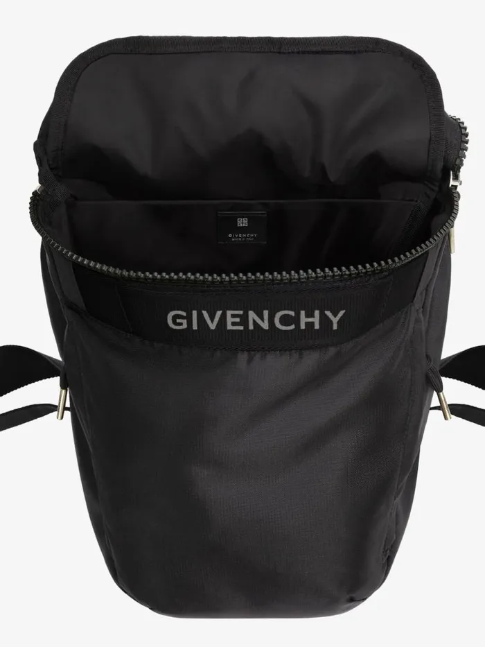 Men Backpacks Givenchy GTrek Backpack In Nylon Black