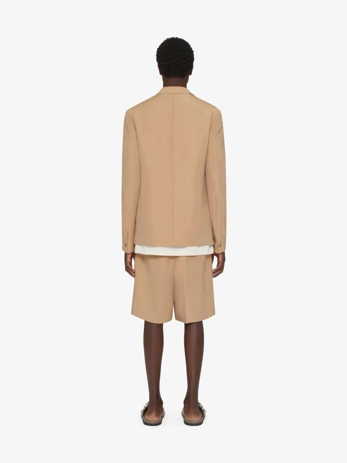 Men Coats and Jackets Givenchy Jacket In Linen Tan