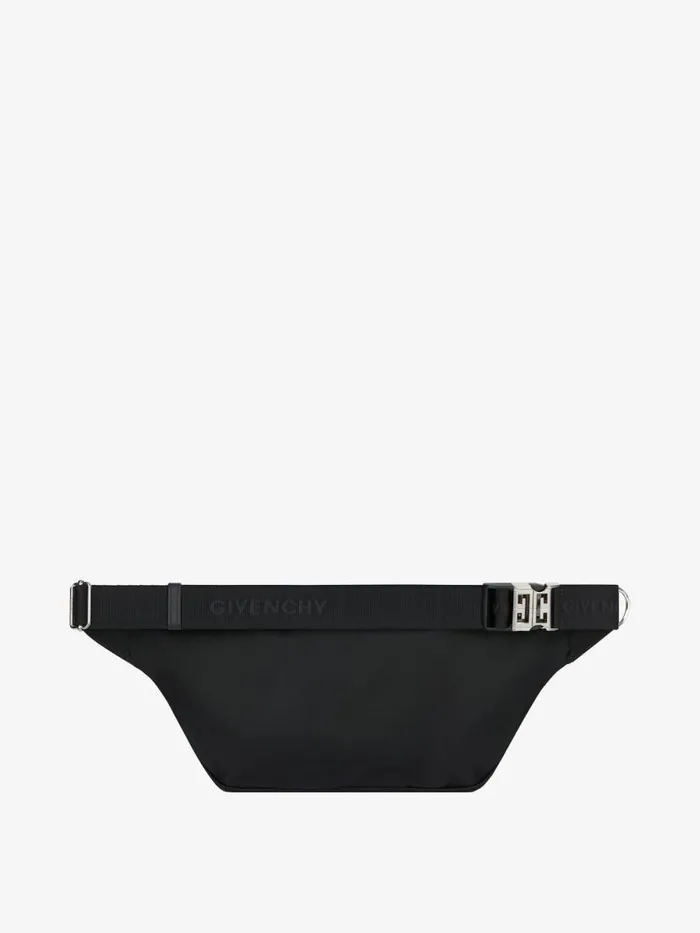 Men Crossbody Bags Givenchy Essential U Bumbag In Nylon Black