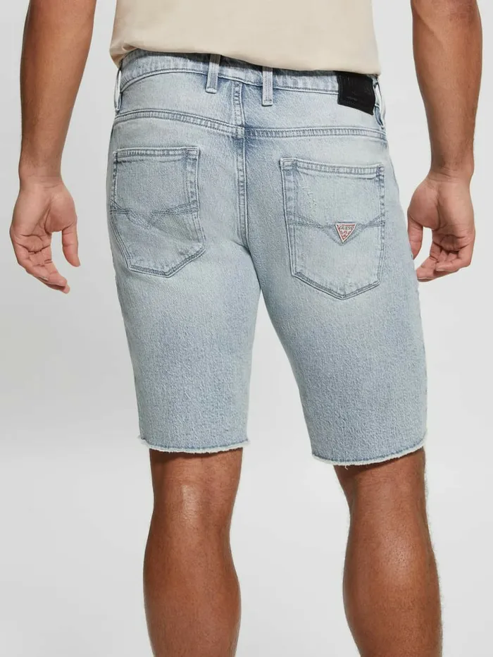 Men Eco Regular Shorts Daytona Jeans and Denim GUESS Men Eco Regular Shorts Daytona Jeans and Denim GUESS