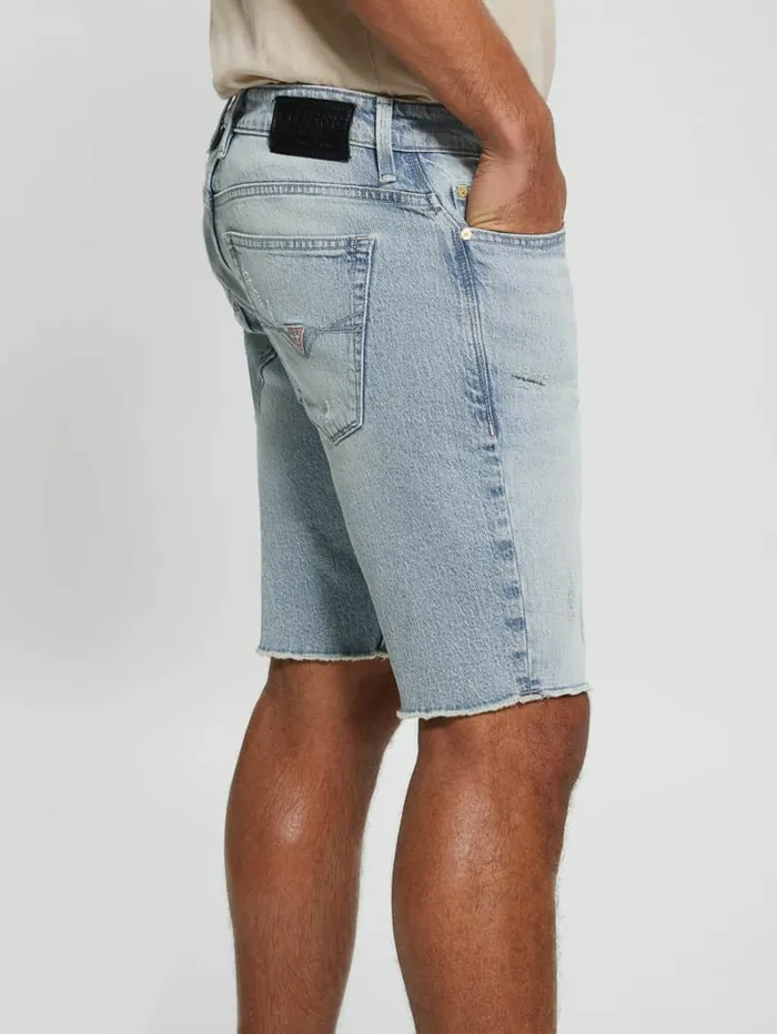 Men Eco Regular Shorts Daytona Jeans and Denim GUESS Men Eco Regular Shorts Daytona Jeans and Denim GUESS