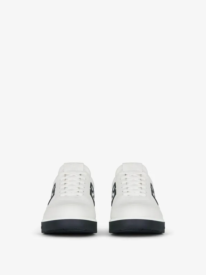 Men G4 Givenchy G4 Sneakers In Leather Blackwhite