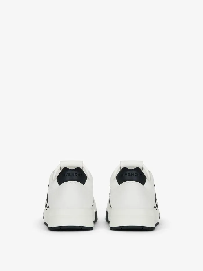 Men G4 Givenchy G4 Sneakers In Leather Blackwhite