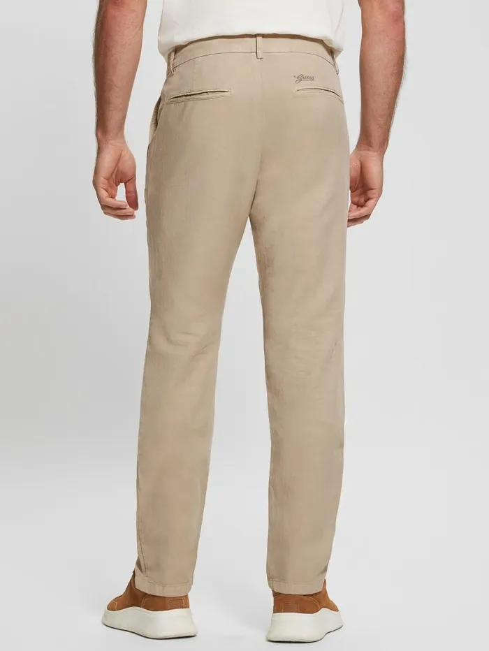 Men GUESS Myron Dress Pants Pasadena Stone Pants and Shorts Men GUESS Myron Dress Pants Pasadena Stone Pants and Shorts
