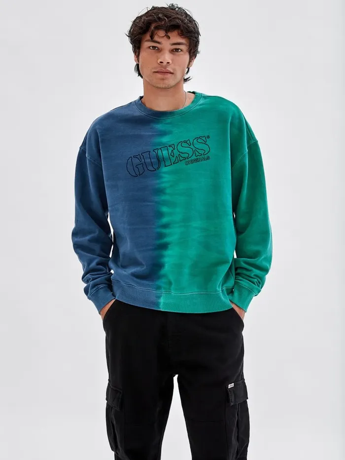 Men Hoodies and Sweaters GUESS GUESS Originals x Batman Mystery Crewneck Pullover Cobalt Blue Multi Men Hoodies and Sweaters GUESS GUESS Originals x Batman Mystery Crewneck Pullover Cobalt Blue Multi