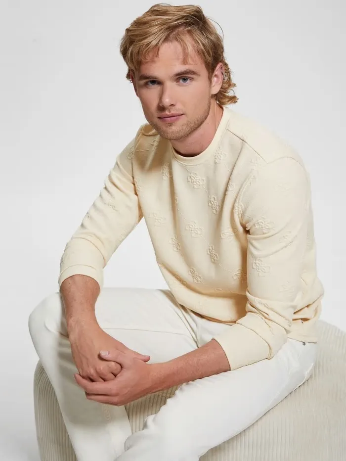Men Hoodies and Sweaters GUESS Quattro Logo Sweater Angora Wool Men Hoodies and Sweaters GUESS Quattro Logo Sweater Angora Wool