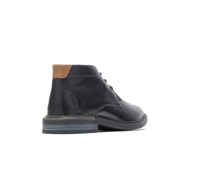 Men Hush Puppies Davis Chukka Boot Black Leather Boots Men Hush Puppies Davis Chukka Boot Black Leather Boots