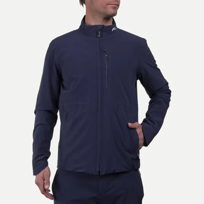 Men Insulated Storm Jacket Atlanta Blue KJUS Rainwear
