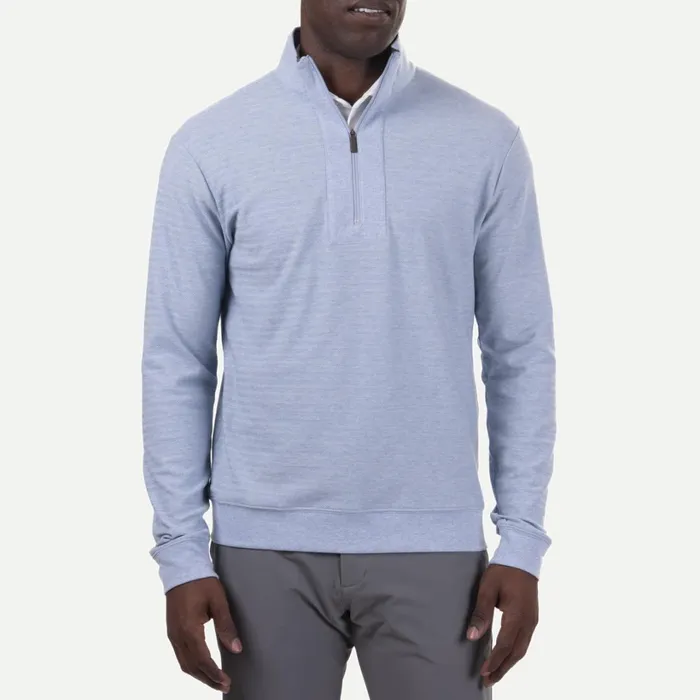 Men Inverness Midlayer HalfZip Blue Fog KJUS Midlayers and Sweaters
