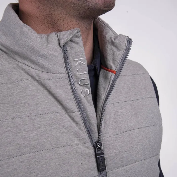 Men Inverness Vest Pewter KJUS Jackets and Vests