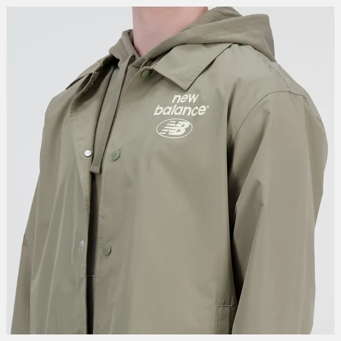 Men Jackets and Vests New Balance Essentials Reimagined Woven Jacket COVERT GREEN Men Jackets and Vests New Balance Essentials Reimagined Woven Jacket COVERT GREEN