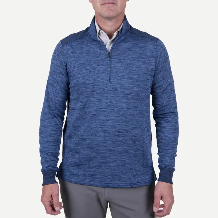 Men Liam Techwool HalfZip Bright Blue KJUS Midlayers and Sweaters