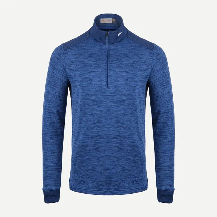 Men Liam Techwool HalfZip Bright Blue KJUS Midlayers and Sweaters