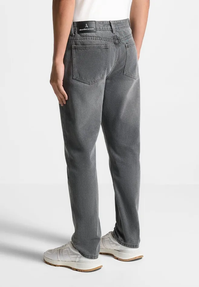 Men Manire De Voir Regular Fit Jeans Washed Grey