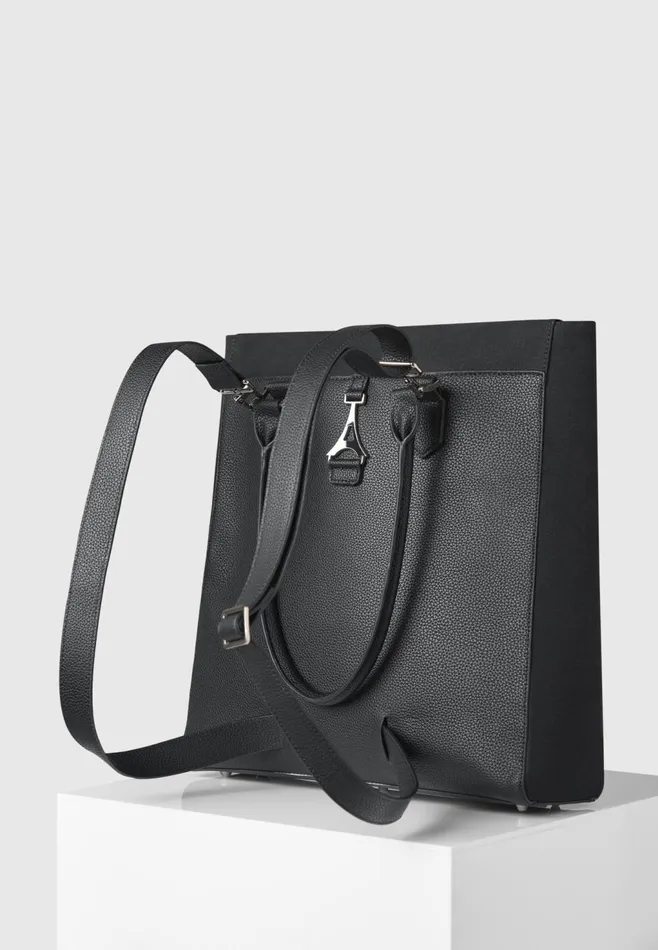 Men Manire De Voir Tote Backpack Black