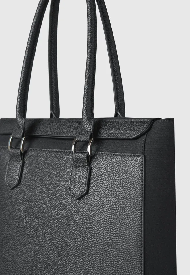Men Manire De Voir Tote Backpack Black