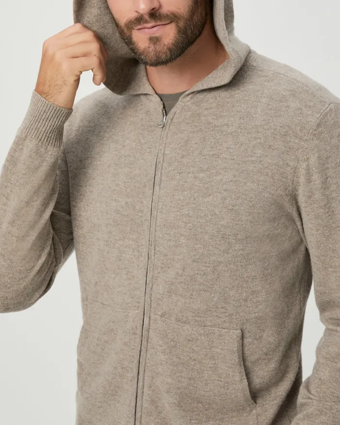 Men PAIGE Swanson Full Zip Sweater 8211 Rice Flower Sweaters and Sweatshirts Men PAIGE Swanson Full Zip Sweater 8211 Rice Flower Sweaters and Sweatshirts