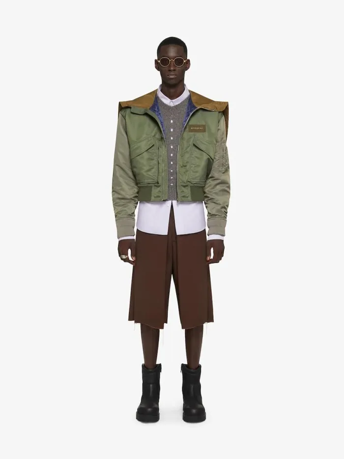 Men Pants and Shorts Givenchy Extra Wide Chino Bermuda Shorts In Canvas Brown Men Pants and Shorts Givenchy Extra Wide Chino Bermuda Shorts In Canvas Brown