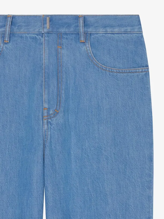 Men Pants and Shorts Givenchy Jeans In Denim Light Blue