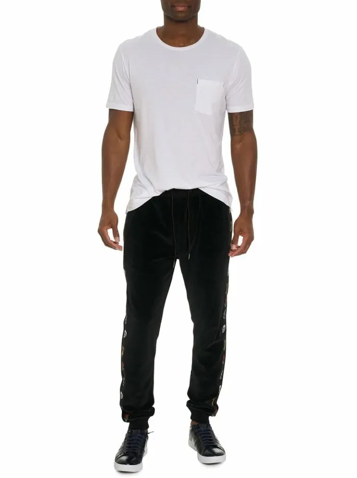 Men Robert Graham Jeans and Pants Langel Pant Black