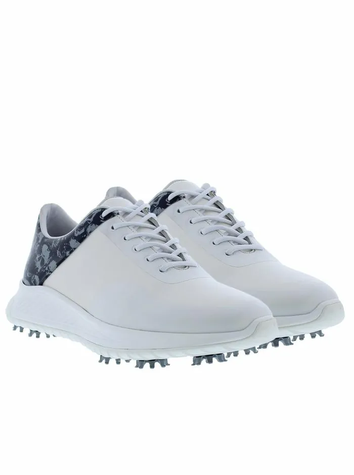Men Robert Graham Shoes Crockett Golf Shoes White